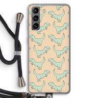 Dinos: Samsung Galaxy S21 Transparant Hoesje met koord