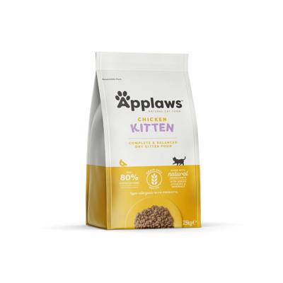 APPLAWS Kitten Chicken - droog kattenvoer - 7,5kg
