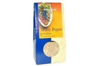 Witte peper gemalen bio