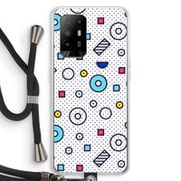 8-bit N°9: Oppo A95 5G Transparant Hoesje met koord