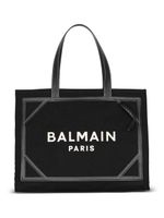 Balmain sac cabas B-Army 42 en toile - Noir - thumbnail