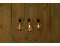 SOLAR RETRO FILAMENT LAMP ZWART 3ASST/DISPLAY - Annas collection