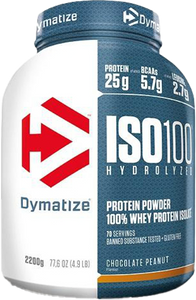 Dymatize ISO 100 Hydrolized Chocolate Peanut (2200 gr)