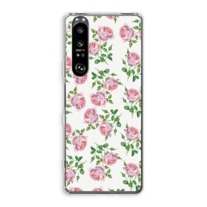 Kleine roosjes: Sony Xperia 1 III Transparant Hoesje