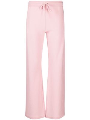 Versace pantalon évasé - Rose