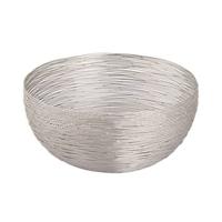 SVJ Schaal Rond - 30 x 30 x 15 cm - Metaal - Zilver