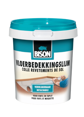 Vloerbedekkingslijm Verwijderbaar Pot 750 g - Bison