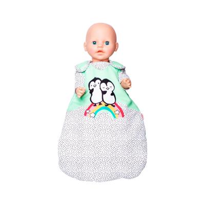 Heless poppen slaapzak pinguin, 35-45 cm