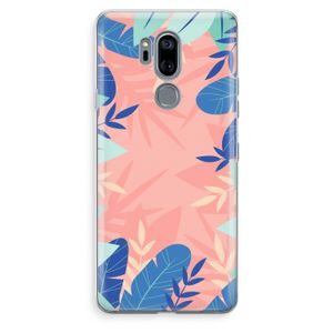 Tropisch: LG G7 Thinq Transparant Hoesje