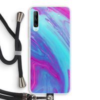 Zweverige regenboog: Huawei P Smart Pro Transparant Hoesje met koord