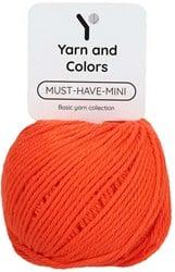 Yarn and Colors Must-have Minis 022 Fiery Orange