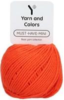 Yarn and Colors Must-have Minis 022 Fiery Orange - thumbnail