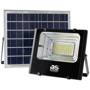 AS Schwabe Solarline 25W 46981 Staande lamp op zonne-energie 25 W Neutraalwit Zwart, Zilver