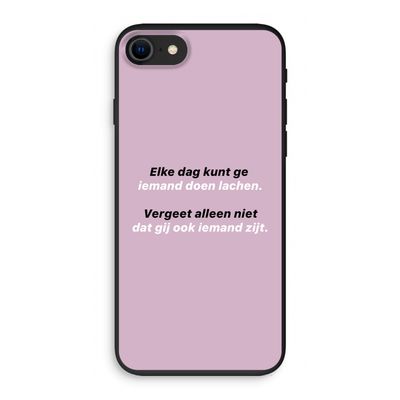 gij zijt ook iemand: iPhone 8 Biologisch afbreekbaar hoesje