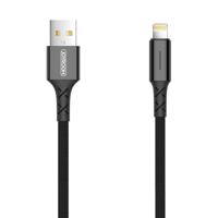 JOYROOM S-M364 2m Intelligent Poweroff 8 Pin Data Sync Charge Cable For iPhone XR / iPhone XS MAX / iPhone X & XS / iPhone 8 & 8 Plus / iPhone 7 & 7