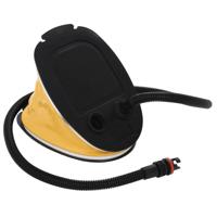 VidaXL Voetpomp 26x18 cm pp en pe grijs en geel VidaXL Voetpomp 26x18 cm pp en pe grijs en geel
