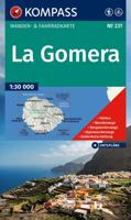 Wandelkaart 231 La Gomera | Kompass