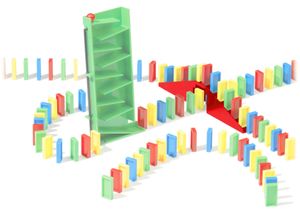 Goliath Domino Express Starter Lane 60 stenen