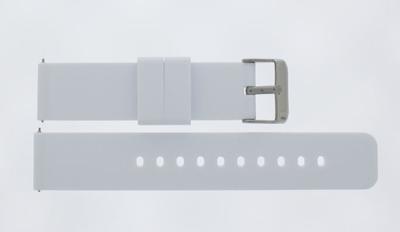 Horlogeband Universeel JD417.09 Silicoon Wit 18mm