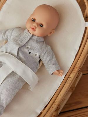 Pop 36 cm meerkleurig Pop 36 cm meerkleurig