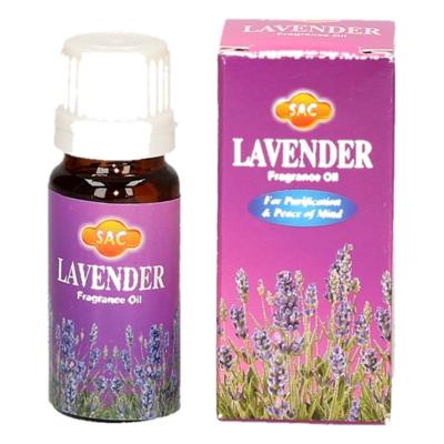 Geurolie lavendel - 10 ml flesje - Aromaolie / parfumolie voor in geurbranders - Aromatische olie