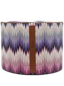 Missoni Home pouffe Phare à design cylindrique - Violet