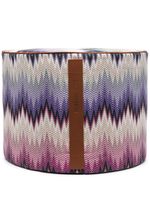 Missoni Home pouffe Phare à design cylindrique - Violet - thumbnail