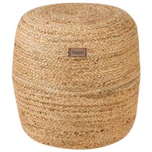 Beliani - DALAMA - Poef - Beige - Jute