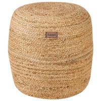 Beliani - DALAMA - Poef - Beige - Jute - thumbnail