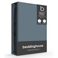 Beddinghouse Splittopper Hoeslaken Jersey-Lycra Cool Grey-180 x 200/220 cm