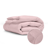 Easy Dekbed Stone Washed Roze Effen 140x200 Cm Warmteklasse 2 Winter & Anti Allergie & Anti Huisstofmijt Zydante - Dekbed-Discounter.nl