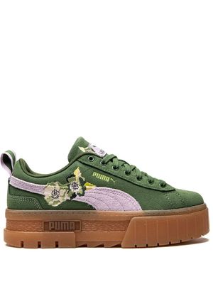 PUMA x Liberty Mayze baskets à empiècements contrastants - Vert