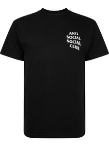 Anti Social Social Club t-shirt à imprimé Mind Games - Noir