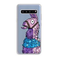 Lama: Samsung Galaxy S10 5G Transparant Hoesje