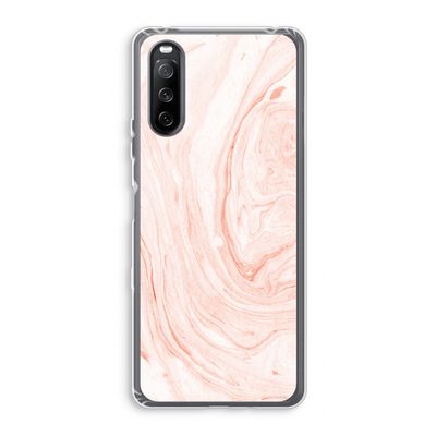 Peach bath: Sony Xperia 10 III Transparant Hoesje