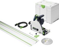 Festool TS 60 KEBQ-Plus-FS Invalcirkelzaagmachine + geleiderail | 1500 W | In Systainer 577417