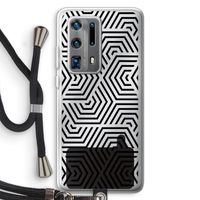 Magic pattern: Huawei P40 Pro Plus Transparant Hoesje met koord