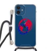 Run The World: iPhone 12 mini Transparant Hoesje met koord