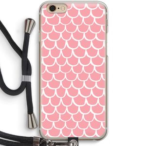 Dakpannetjes: iPhone 6 / 6S Transparant Hoesje met koord