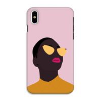Yellow glasses: iPhone XS Tough Case