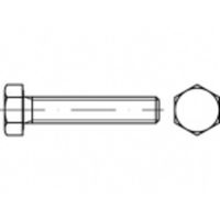 TOOLCRAFT TO-5408517 Zeskantbout M8 8 mm Buitenzeskant 200 stuk(s)