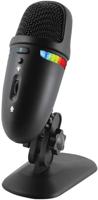Cyber Acoustics CVL-2009 Teton Premium USB Microphone with Multi-Colored Lights