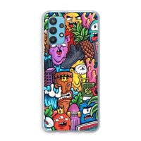 Vexx Mixtape: Samsung Galaxy A32 4G Transparant Hoesje