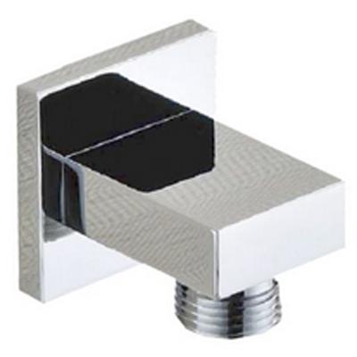 Wiesbaden Wandaansluitbocht - Vierkant - 1/2 Inch - Chroom