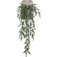 Kunsthangplant Eucalyptus hangend 75cm groen