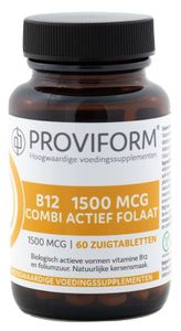 Vitamine B12 1500mcg combi actief folaat
