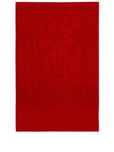 Dolce & Gabbana tapis de bain à logo en jacquard - Rouge