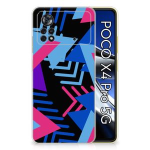 Xiaomi Poco X4 Pro 5G TPU Hoesje Funky Triangle