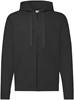 Fruit Of The Loom F401N Classic Hooded Sweat Jacket - Black - XL