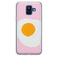 Sunny side up: Samsung Galaxy A6 (2018) Transparant Hoesje